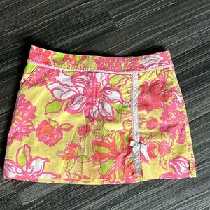 Lilly Pulitzer Floral Skirt